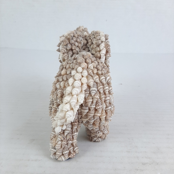 🛍Sea Shell Encrusted Elephant Figurine Shell Covered Hand Made  - Picture 3 of 6